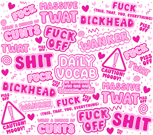 Daily Vocab Tumbler